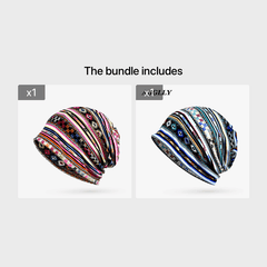 Men Knitted Beanie Cap Loose Melon Cuff Hat