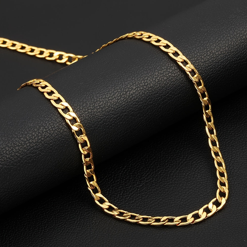 Gold Necklace For Men Women