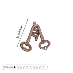 3pcs Intelligence Unlocking Puzzle Set