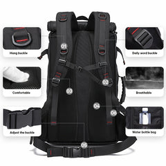 Men's Casual KAKA Large Capacity Waterproof Climbing Laptop Backpack