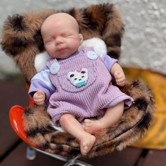 6" Mini Palm Reborn Doll Girl Pascale Soft Silicone Bebe Reborn Doll