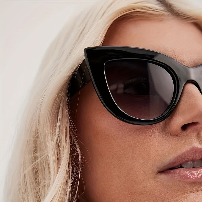 Cat Eye Sunglasses Casual Gradient Lens UV400