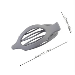 Medium Hair Claw Clips Flat Hair Sectioning Accessories for Women
