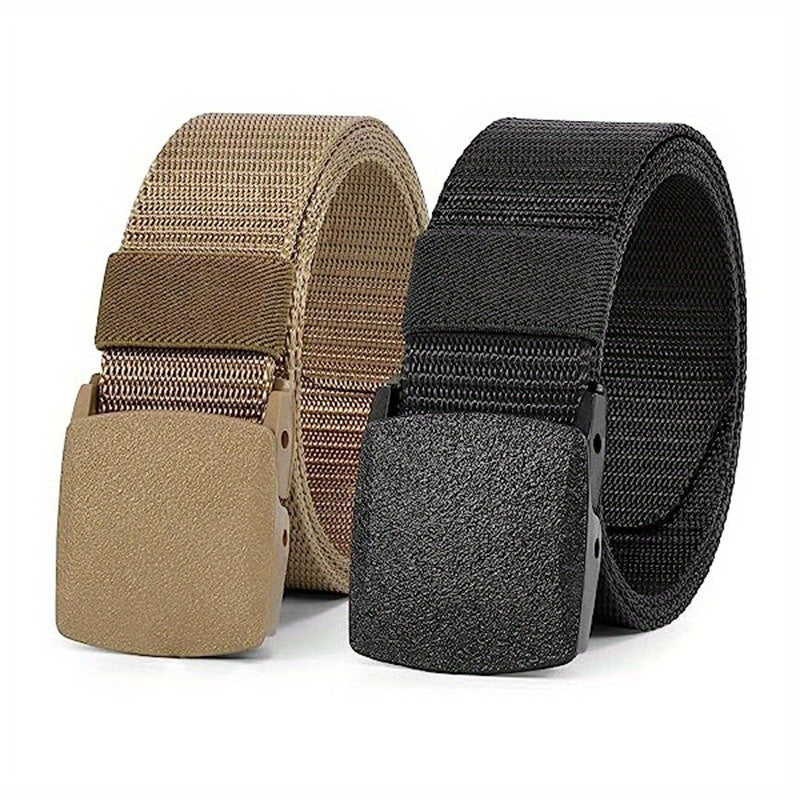3pcs Men's Casual Belt Sets for Pants Jeans Clothing