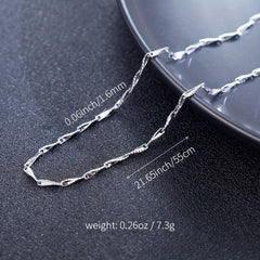 S925 Men's Hip Hop Sterling Silver Necklace Chain Variety