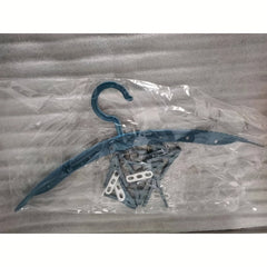 8-Clamp Plastic Hanger for Underwear and Socks