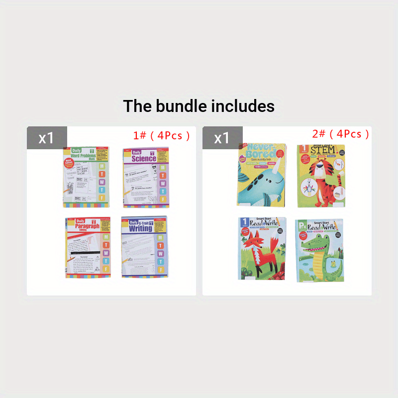 4Pcs 1 12 Dollhouse Exercise Books Paper Notebook Doll House Decor