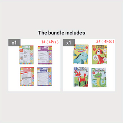 4Pcs 1 12 Dollhouse Exercise Books Paper Notebook Doll House Decor
