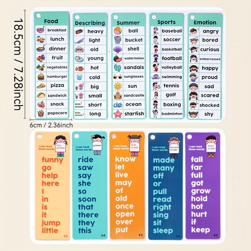 Pre Reader Sight Words Notebook 34 Themed Lists Early Learn