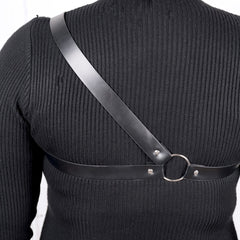 PU Leather Harness Belt Suspenders Ladies Sexy Waist Chain