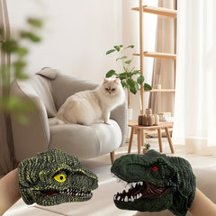 Rubber T Rex Dinosaur Hand Puppet Realistic Tyrannosaurus Rex Head