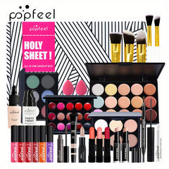Complete Makeup Set Palette Lipstick Concealer Blush Mascara