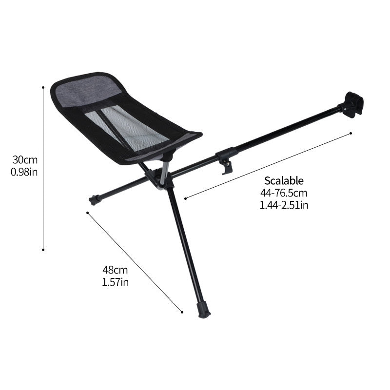 Portable Folding Footrest for Outdoor Camping