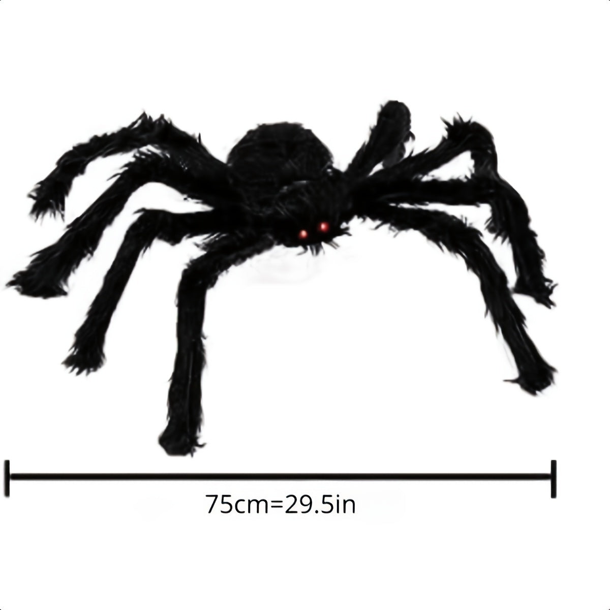 Halloween Decor Hairy Spider Scary Spider Props Decoration