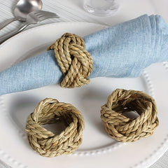 6pcs Water Gourd Napkin Ring Boho Napkin Buckle Napkin Holder