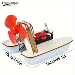 DIY Hovercraft Speedboat Kit for Smart Education Toys