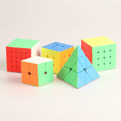Fun Pyramid Cube 2x2 3x3 4x4 5x5 Puzzle Toy Educational Brain Teaser