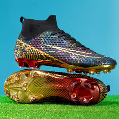 Youth AG Cleat Soccer Shoes Anti-skid Training Shoes