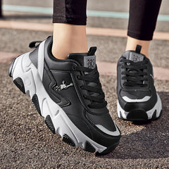 Women's Waterproof Winter Chunky Sneakers Lightweight Running Shoes