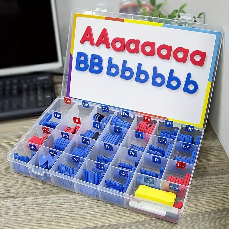 Magnetic Spelling Tools Set - 26 Uppercase & 78 Lowercase Letters