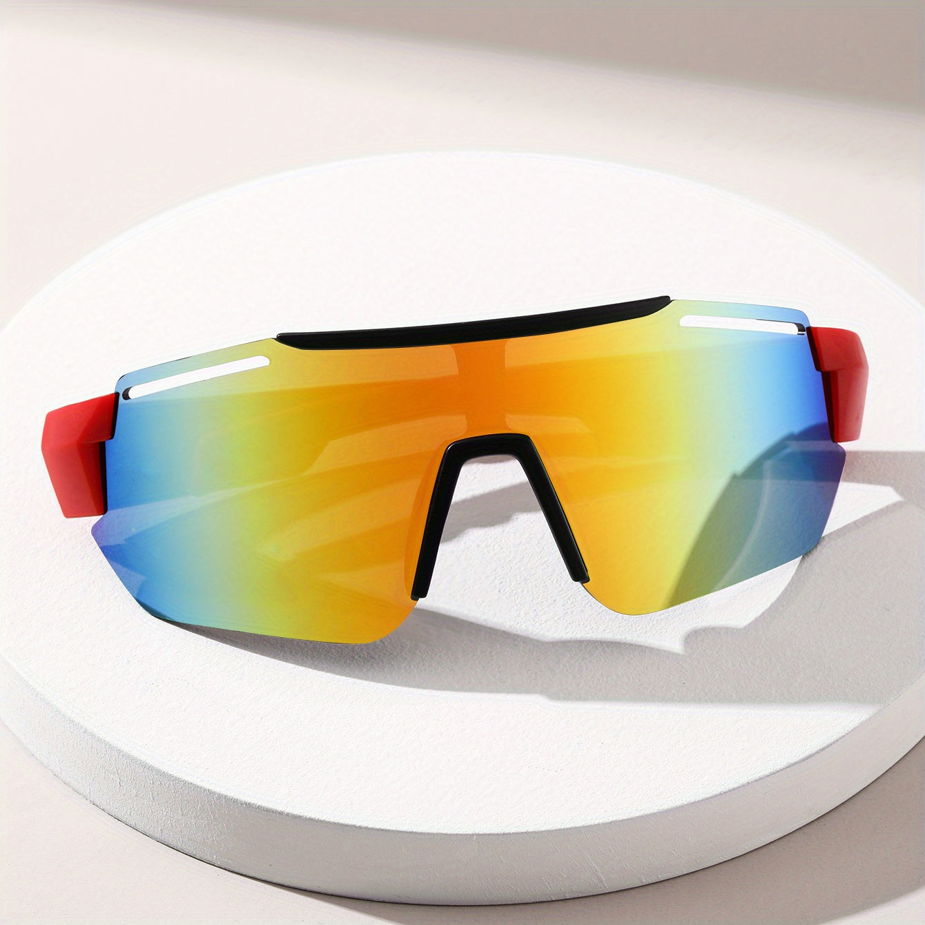 Y2K Sports Sunglasses Wrap Around Shield UV400