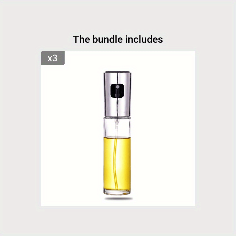 Stainless Steel Atomization Spray Bottle for Kitchen Home Barbecue