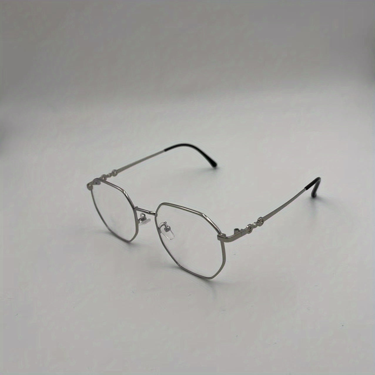 Polygonal Anti Light Glasses For Women Men Students