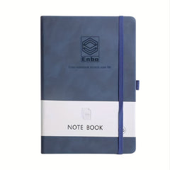 PU Leather A5 Notebook Business Journal Book with Strap