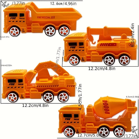 Engineering Car Excavator Toy Model for Kids
