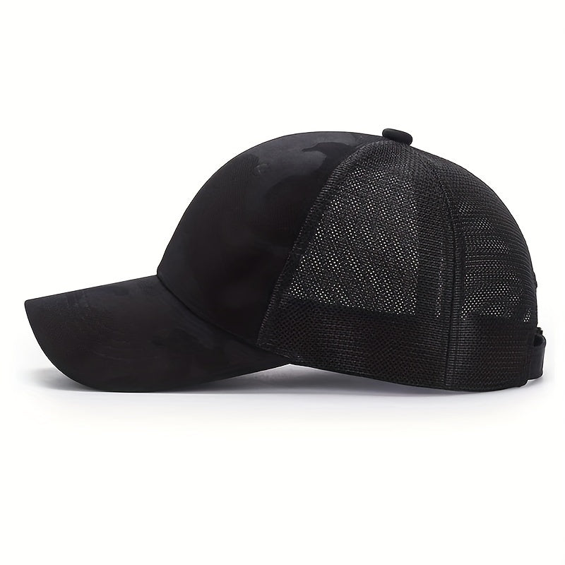 Men's Camouflage Baseball Cap for Outdoor Fitness