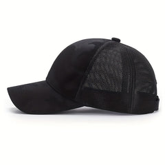Men's Camouflage Baseball Cap for Outdoor Fitness