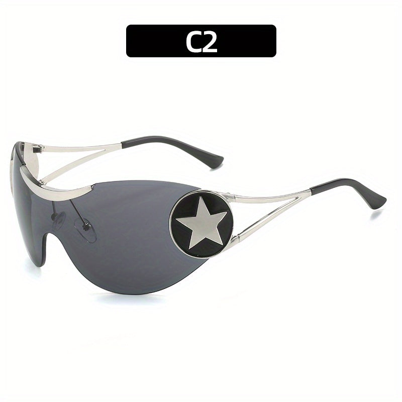 Men's UV Protection Decorative Sunglasses For Outdoor Sports