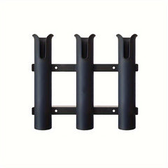 Triple Tube PVC Fishing Rod Holder for Boats and Kayaks