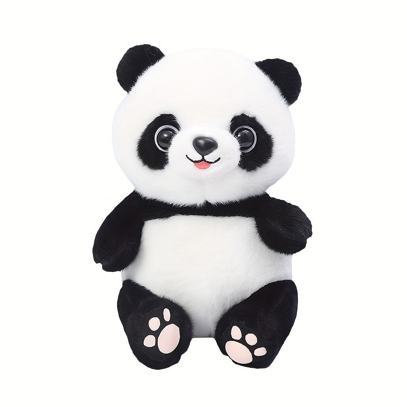 10 Inch Soft Panda Plush Toy with Expressive Eyes
