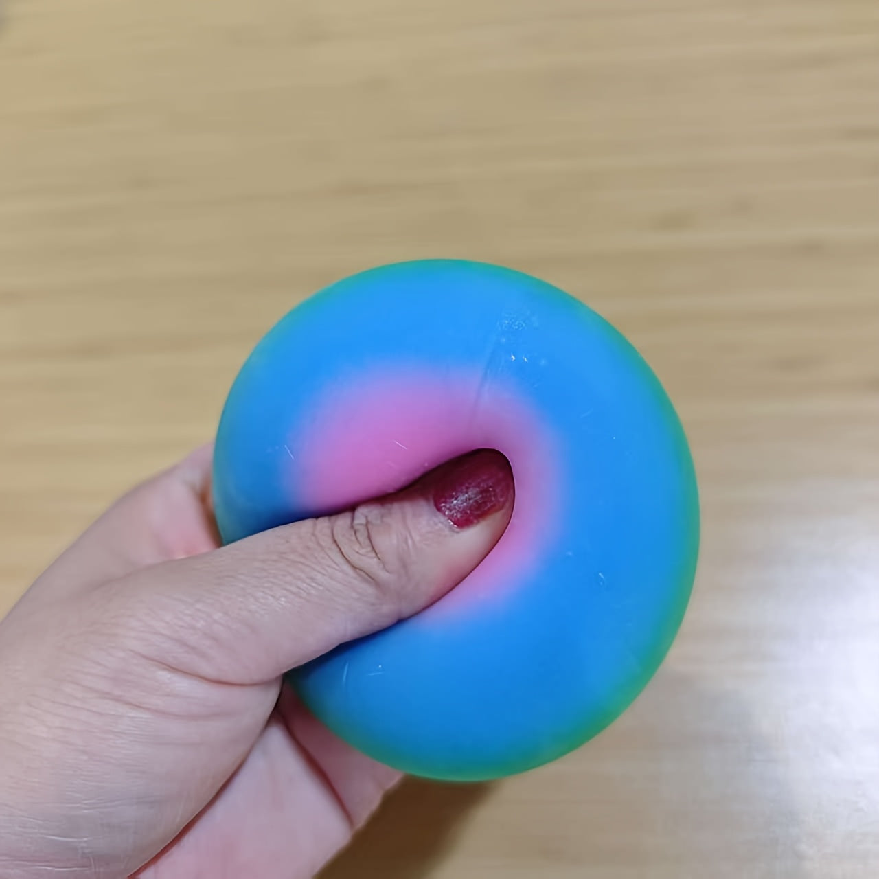Soft Vent Balls Pasta Rainbow Toys Slow Rebound Kneading Squeeze Toy