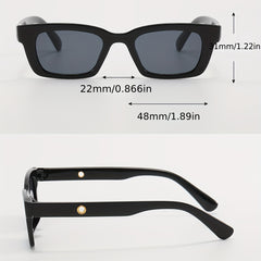 Square Sunglasses Anti Glare UV400 for Driving Beach Travel