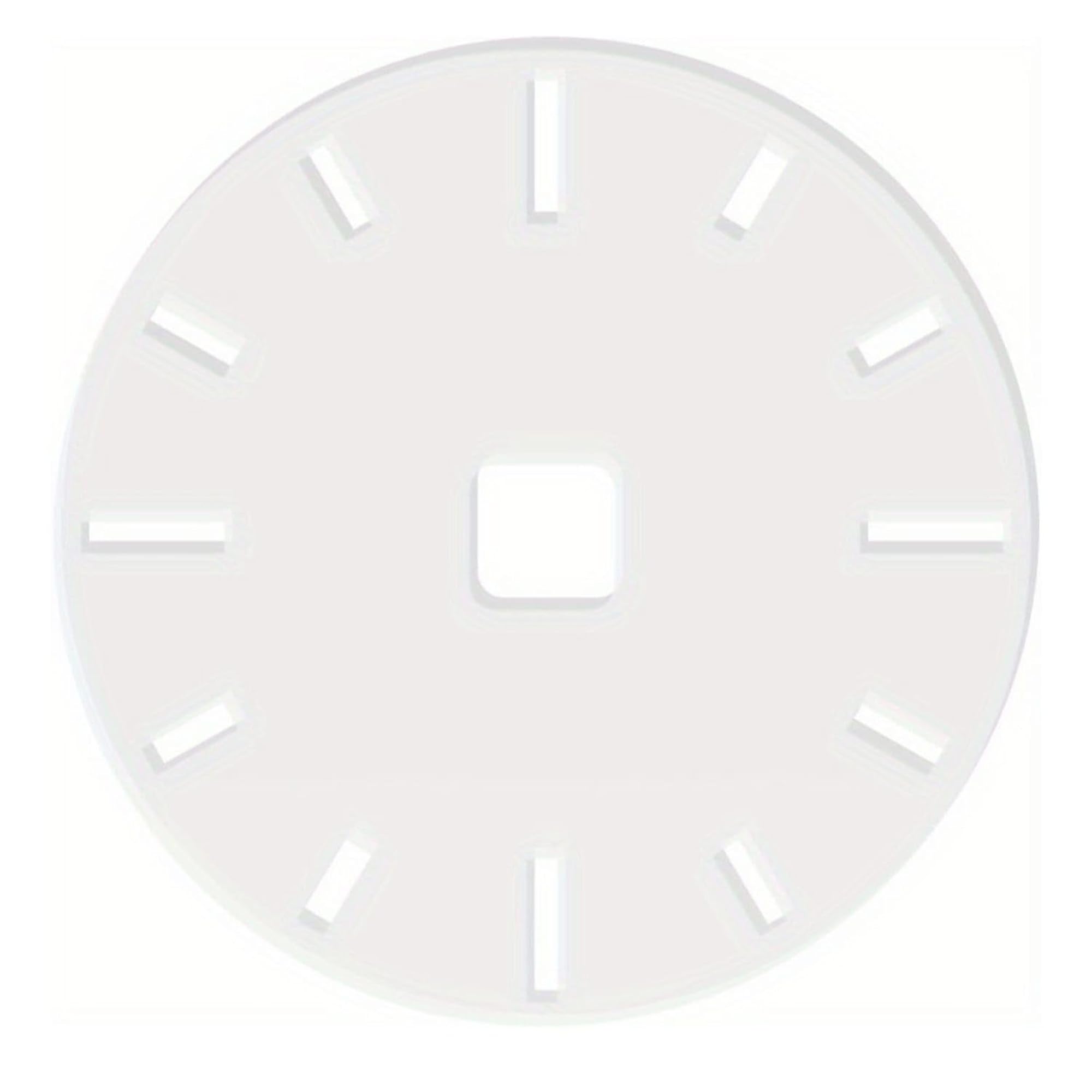 Clear Clock Face Template Transparent Acrylic Clock Template – CRAZE