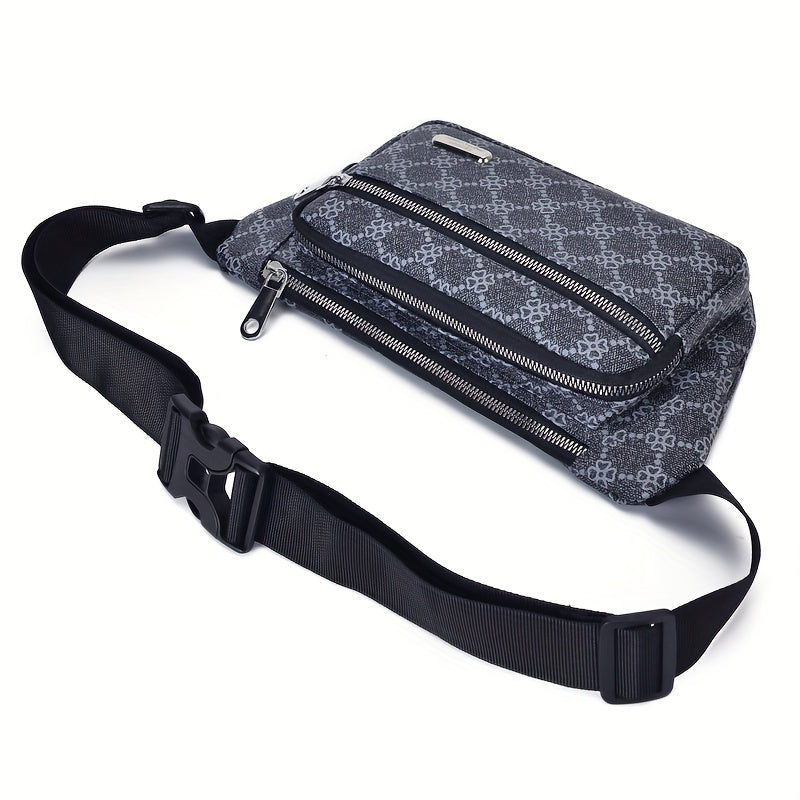 Fanny Bag Multifunction Bum Bag Travel Pouch Men Women Print Cheat Bag