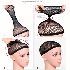 Elastic Mesh Net Wig Cap Hair Accessories
