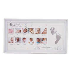 Baby's First Year Hand and Footprint Photo Frame
