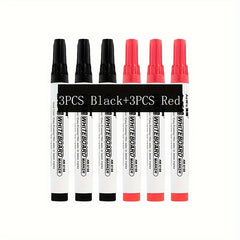 Waterproof Red Marker Pen Large Head Quick Dry for Writing Drawing