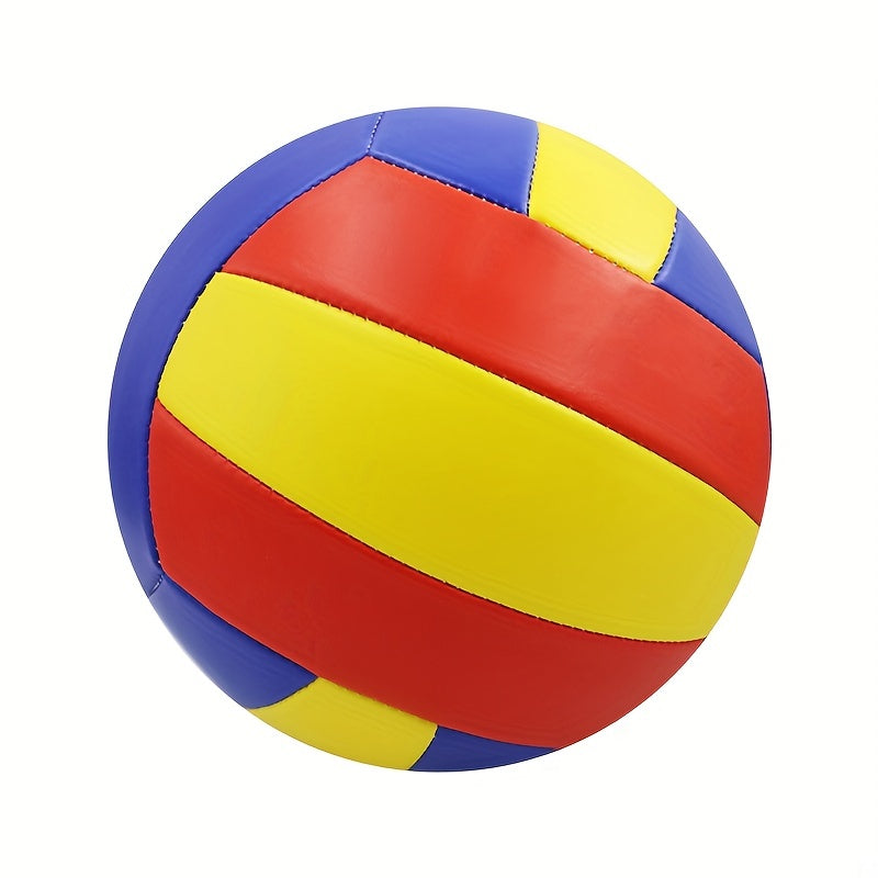Composite Leather Volleyball Size 5 Inflatable Soft Ball with Pump