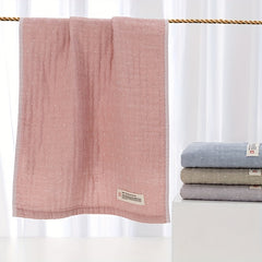 1pc Solid Hand Towel Soft Cotton Quick Drying Absorbent Towel