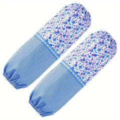 Flowers Pattern Arm Sleeves Antifouling Lace Sleeves Work Oversleeve