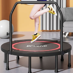 Foldable Trampoline Indoor Bounce Bed For Gym & Home 40inch