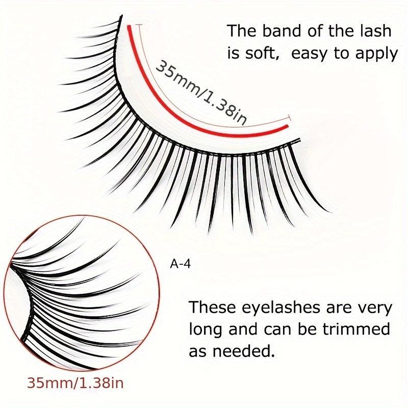 Fluffy Faux Mink Lashes Natural Look 10Pairs