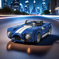 Vintage Car Model Building Toy Set with Dust Cover