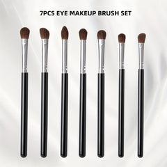 7pcs Eyeshadow Brush Eye Blender Brush Horse Hair Flawlessly