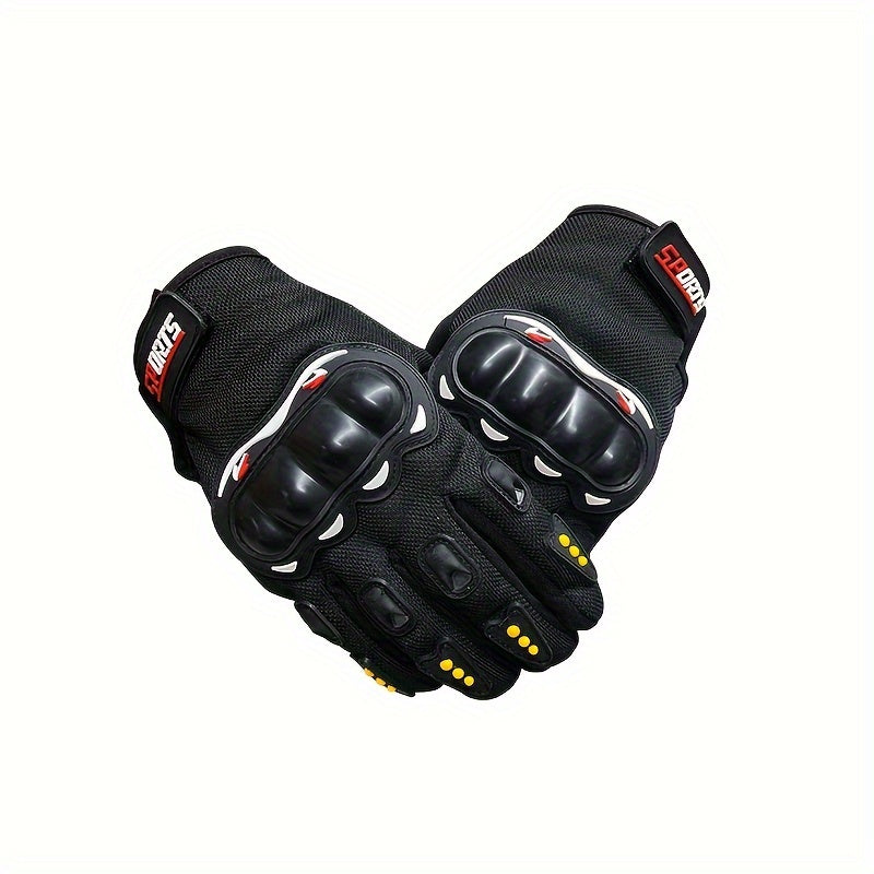 Men's Motorcycle Gloves Non-slip Protective Anti-cut Full Finger