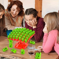 Frog Balance Game Toy Interactive Dual Player Balance Tree